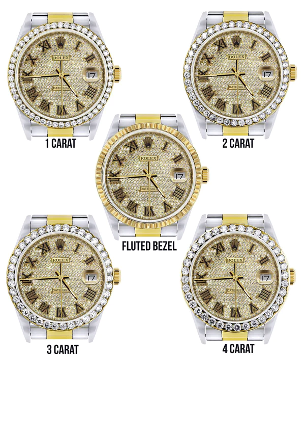 Diamond-Gold-Rolex-Watch-For-Men-16233-36MM-Full-Diamond-Roman-Dial-Oyster-Band-3.webp