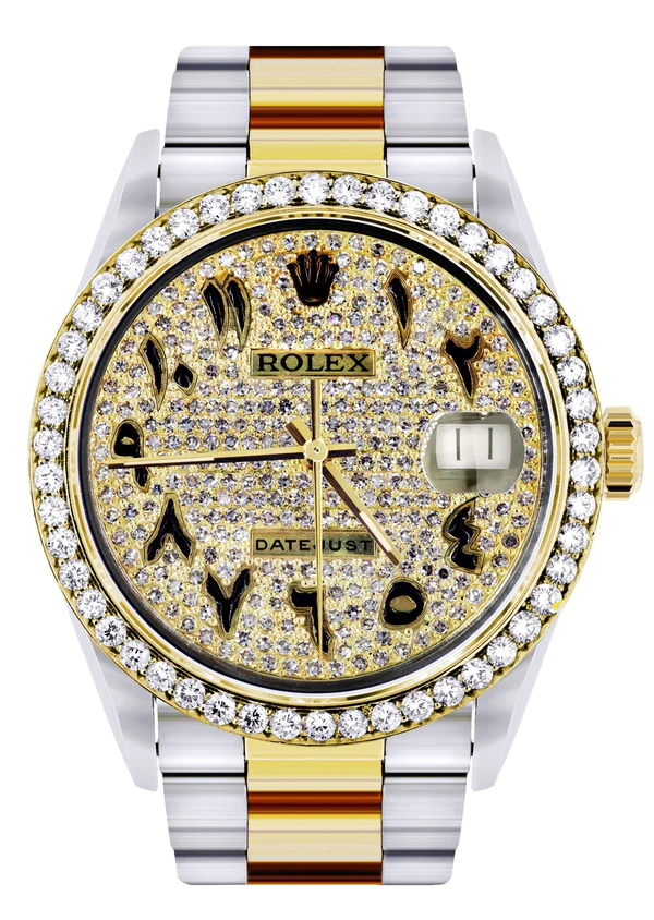 Diamond-Gold-Rolex-Watch-For-Men-16233-36Mm-Black-Arabic-Full-Diamond-Dial-Oyster-Band-1.webp