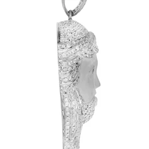 Diamond Jesus Piece | 64.06 Grams | 6.3 Carats