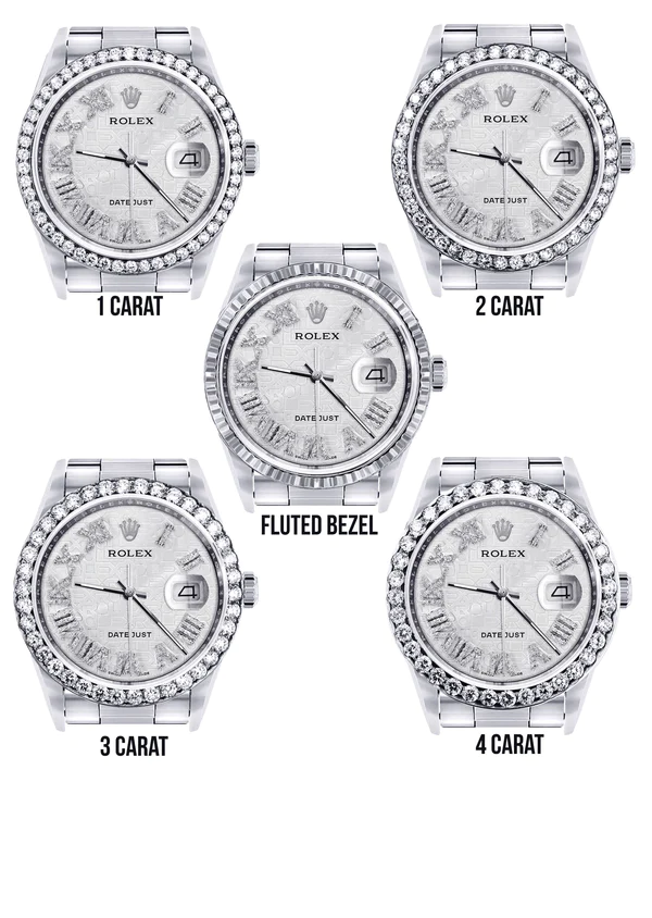 Diamond-Mens-Rolex-Datejust-Watch-16200-36-MM-Diamond-Rolex-Textured-Dial-Oyster-Band-3.webp
