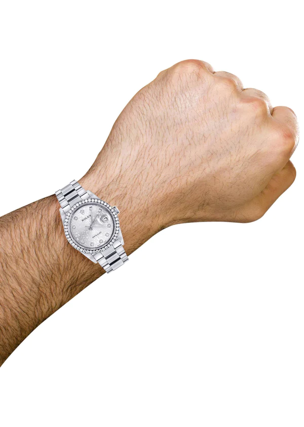 Diamond-Mens-Rolex-Datejust-Watch-16200-36-MM-Diamond-Rolex-Textured-Dial-Oyster-Band-4.webp