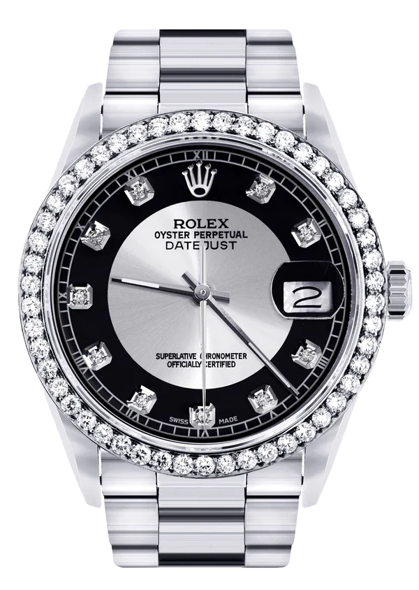 Diamond-Mens-Rolex-Datejust-Watch-16200-36MM-Tuxedo-Diamond-Dial-Oyster-Band-1.webp