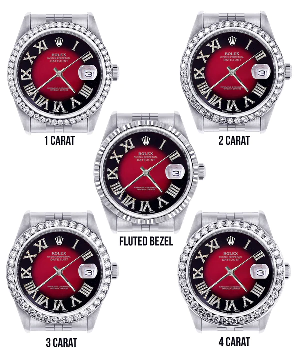 Diamond-Mens-Rolex-Datejust-Watch-16200-36Mm-Diamond-Red-Roman-Numeral-Dial-Jubilee-Band-3.webp