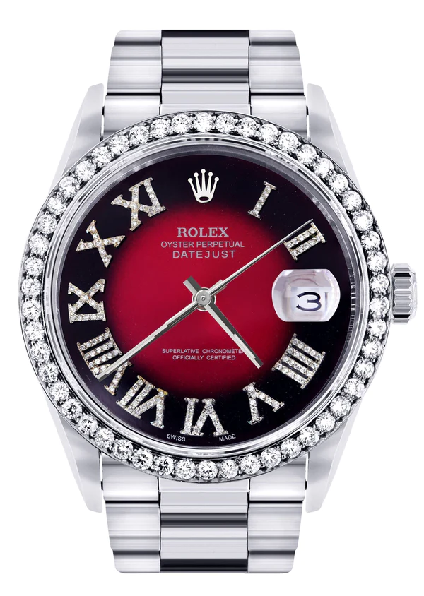 Diamond-Mens-Rolex-Datejust-Watch-16200-36Mm-Diamond-Red-Roman-Numeral-Dial-Oyster-Band-1.webp
