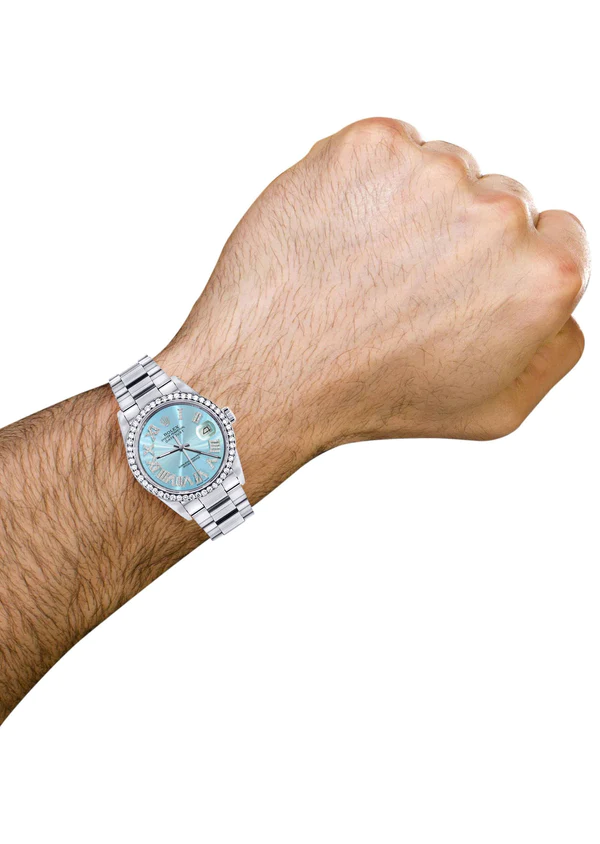 Diamond-Mens-Rolex-Datejust-Watch-16200-36Mm-Light-Blue-Roman-Numeral-Dial-Oyster-Band-4.webp