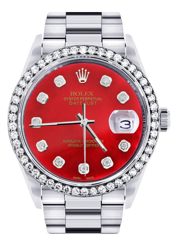 Diamond-Mens-Rolex-Datejust-Watch-16200-36Mm-Red-Diamond-Dial-Oyster-Band-1.webp
