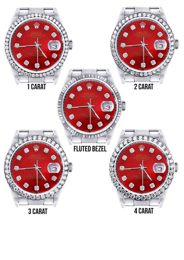 Diamond-Mens-Rolex-Datejust-Watch-16200-36Mm-Red-Diamond-Dial-Oyster-Band-3.webp
