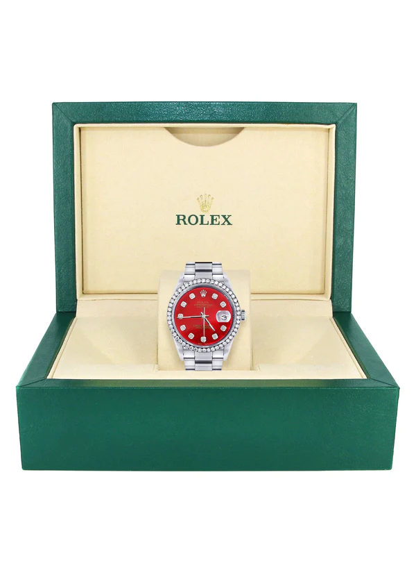 Diamond-Mens-Rolex-Datejust-Watch-16200-36Mm-Red-Diamond-Dial-Oyster-Band-8.webp