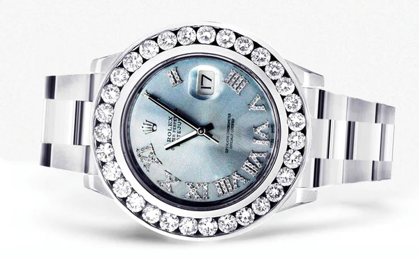 Diamond-Rolex-Datejust-2-Stainless-Steel-Custom-Blue-Diamond-Roman-Numeral-Dial-41-MM-2.webp
