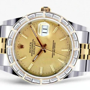 Diamond Rolex Datejust | Stainless Steel | 36 Mm