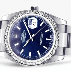 Diamond Rolex Datejust | Stainless Steel | 36 Mm