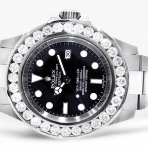 Diamond Rolex Deepsea Sea-Dweller | Stainless Steel