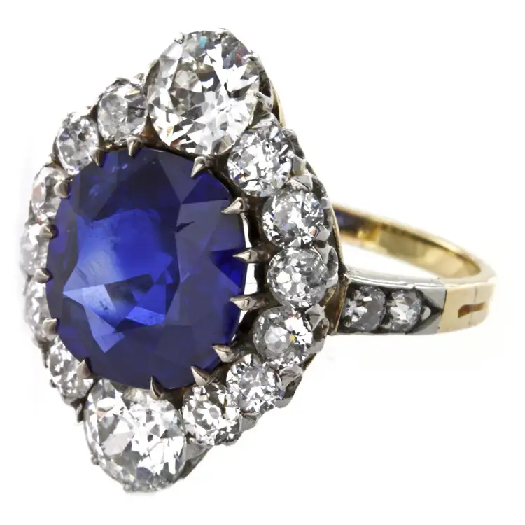 Edwardian-4.84-Carat-Fine-Burmese-Sapphire-Diamond-Gold-Cluster-Ring-9.webp