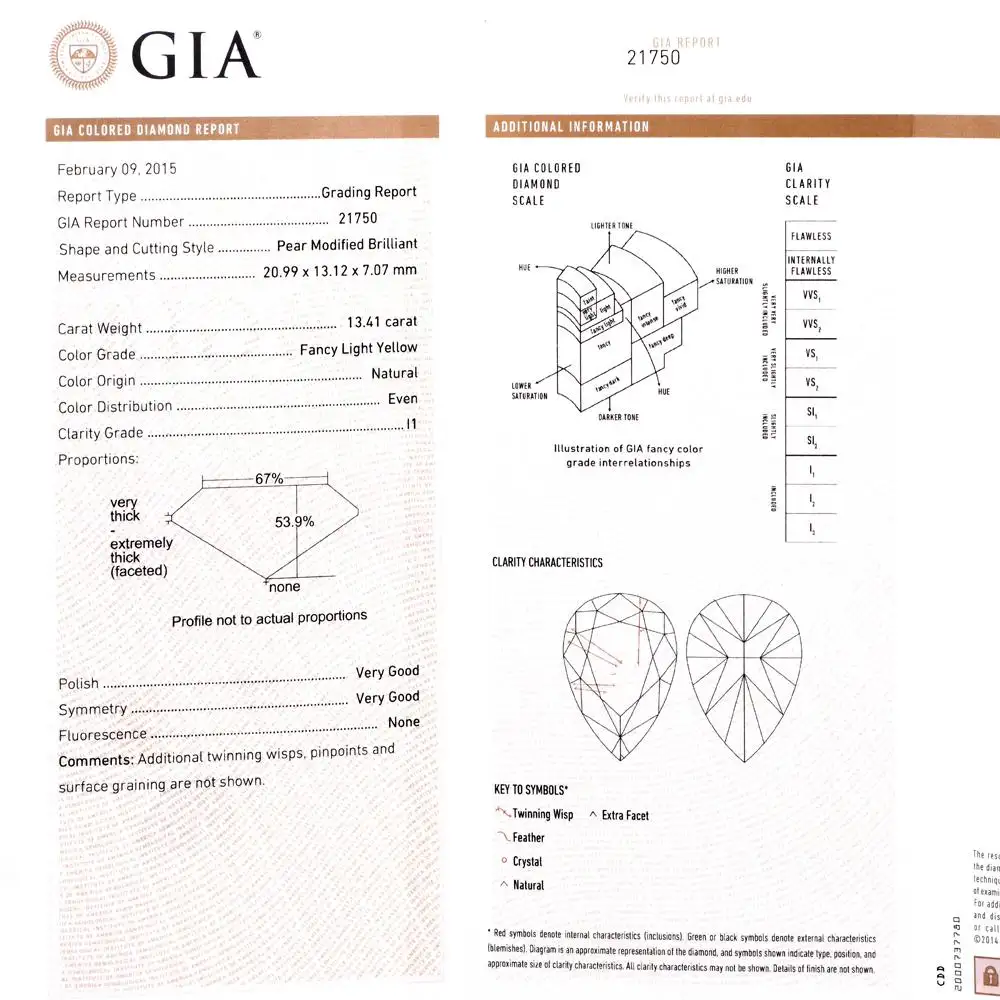 GIA-13.41-Carat-Natural-Fancy-Pear-Diamond-with-Baguette-Platinum-and-Gold-Ring-2.webp