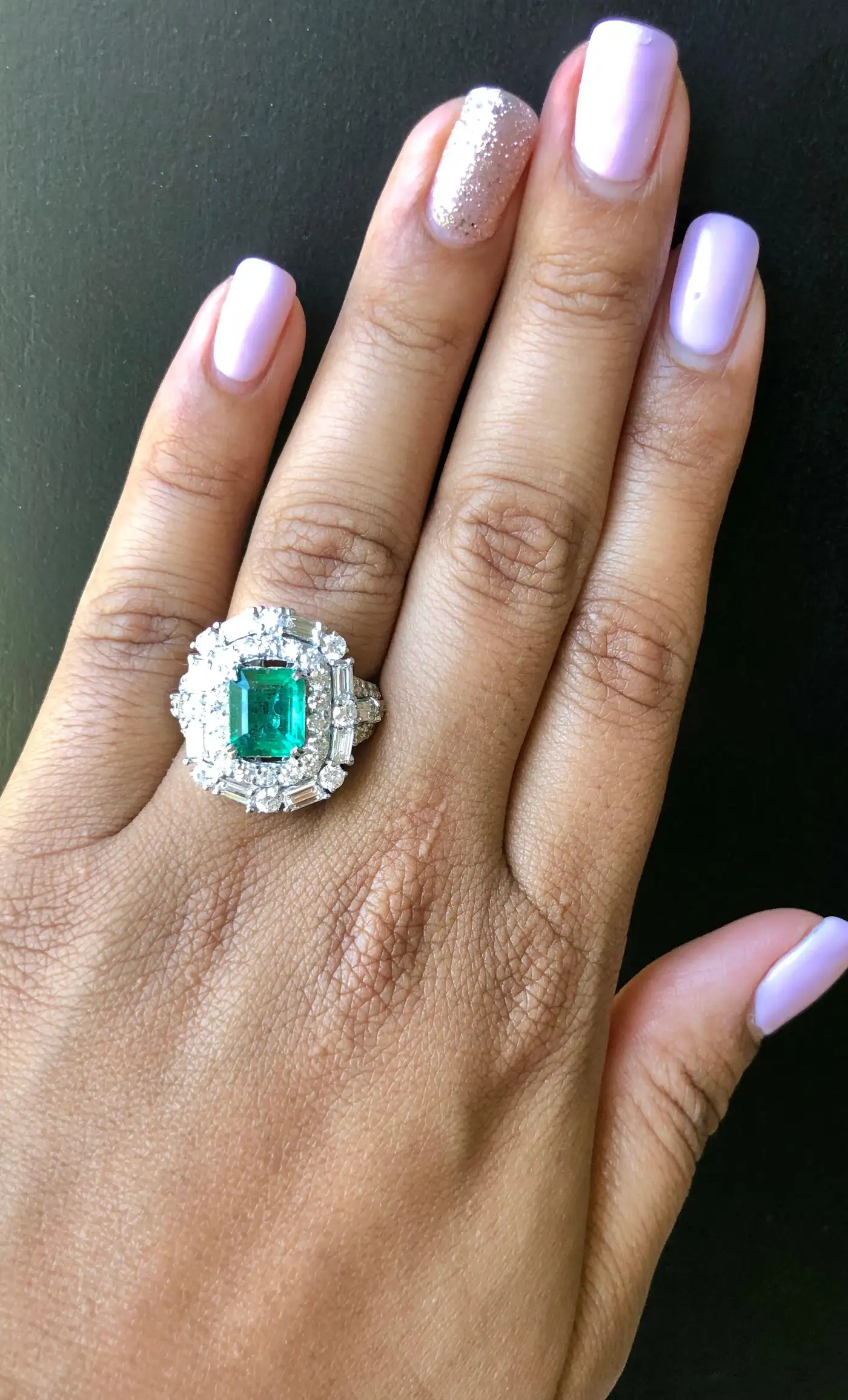 GIA-Certified-Emerald-Diamond-18K-White-Gold-Art-Deco-Inspired-Cocktail-Ring-2.webp