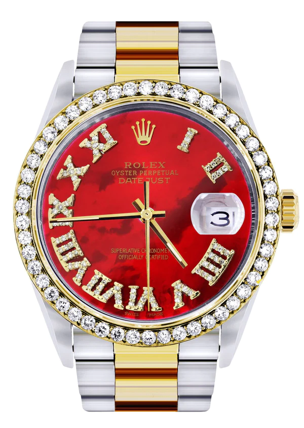 Gold-Steel-Rolex-Datejust-Watch-16233-for-Men-36Mm-Diamond-Red-Roman-Dial-Oyster-Band-1.webp