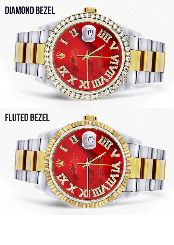 Gold-Steel-Rolex-Datejust-Watch-16233-for-Men-36Mm-Diamond-Red-Roman-Dial-Oyster-Band-2.webp