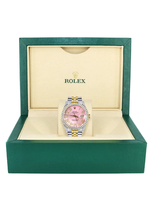 Gold-Steel-Rolex-Datejust-Watch-16233-for-Men-36Mm-Pink-Roman-Dial-Jubilee-Band-7.webp