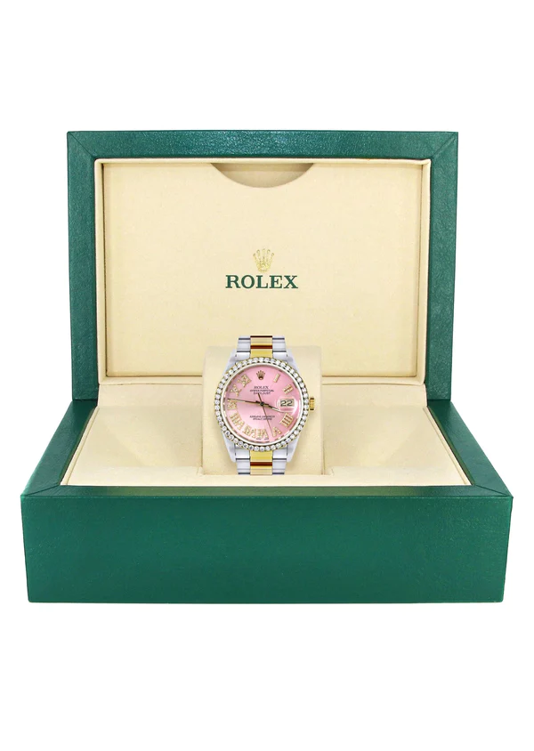 Gold-Steel-Rolex-Datejust-Watch-16233-for-Men-36Mm-Pink-Roman-Dial-Oyster-Band-7.webp