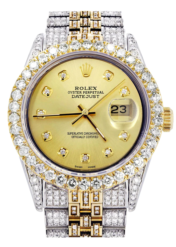 Iced-Out-Rolex-Datejust-36-MM-Two-Tone-10-Carats-of-Diamonds-Gold-Diamond-Dial-1.webp