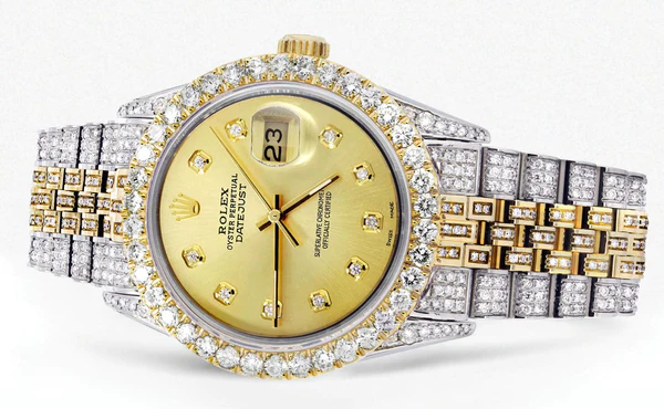 Iced-Out-Rolex-Datejust-36-MM-Two-Tone-10-Carats-of-Diamonds-Gold-Diamond-Dial-2.webp