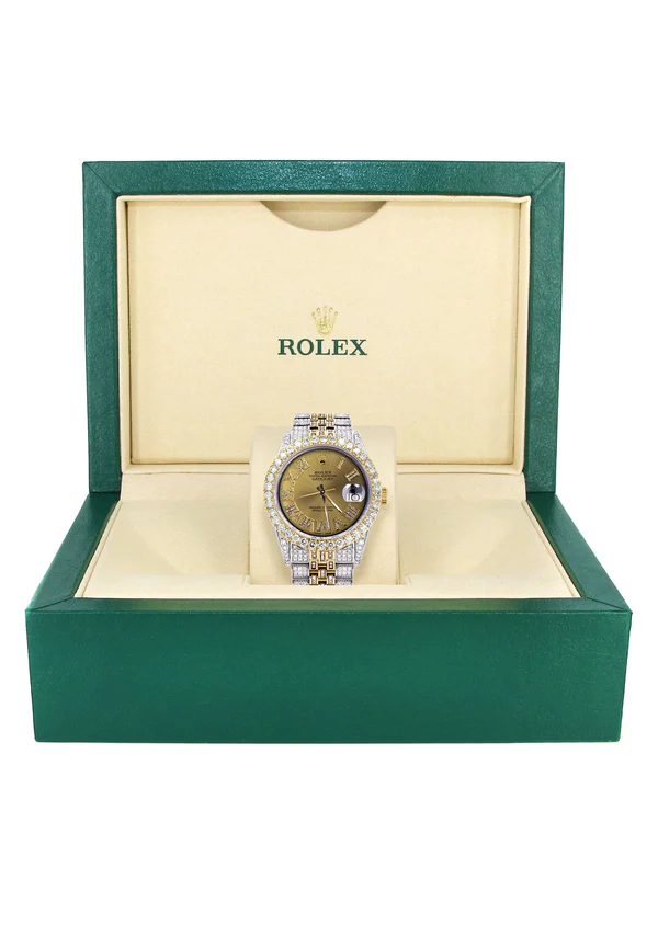 Iced-Out-Rolex-Datejust-36-MM-Two-Tone-10-Carats-of-Diamonds-Gold-Roman-Diamond-Dial-2.webp