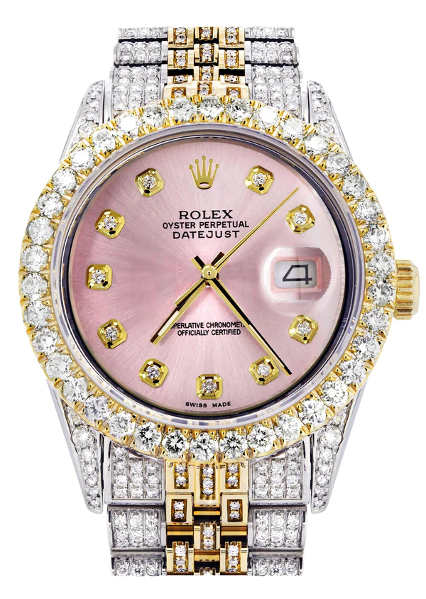 Iced-Out-Rolex-Datejust-36-MM-Two-Tone-10-Carats-of-Diamonds-Pink-Diamond-Dial-1-1.webp