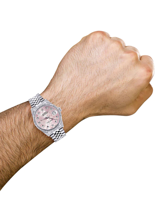 Mens-Rolex-Datejust-Watch-16200-Fluted-Bezel-36Mm-Pink-Texture-Dial-Jubilee-Band-3.webp