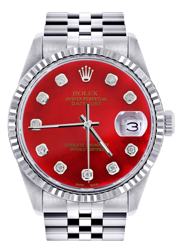 Mens-Rolex-Datejust-Watch-16200-Fluted-Bezel-36Mm-Red-Dial-Jubilee-Band-1.webp