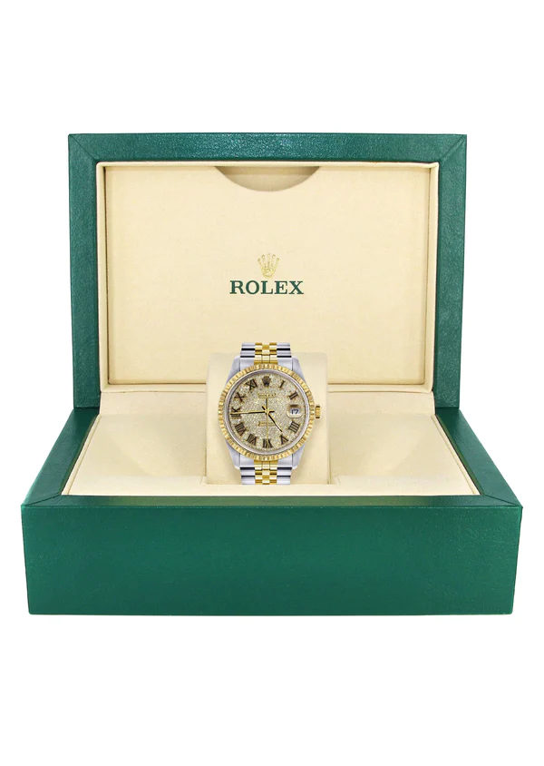Mens-Rolex-Datejust-Watch-16233-36Mm-Diamond-Gold-Roman-Numeral-Jubilee-Band-6.webp