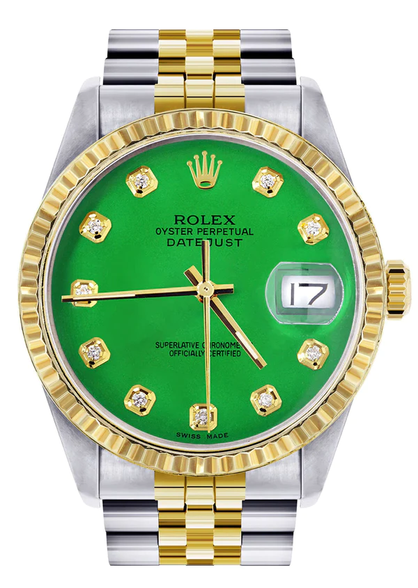 Mens-Rolex-Datejust-Watch-16233-Two-Tone-36Mm-Green-Dial-Jubilee-Band-1.webp