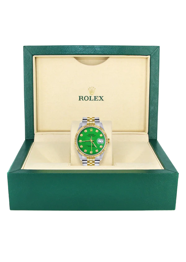 Mens-Rolex-Datejust-Watch-16233-Two-Tone-36Mm-Green-Dial-Jubilee-Band-6.webp