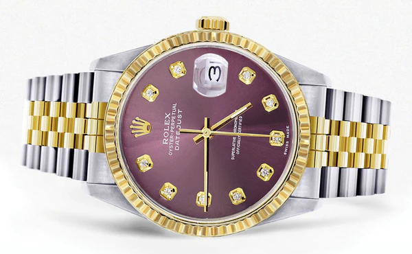 Mens-Rolex-Datejust-Watch-16233-Two-Tone-36Mm-Purple-Dial-Jubilee-Band-2.webp