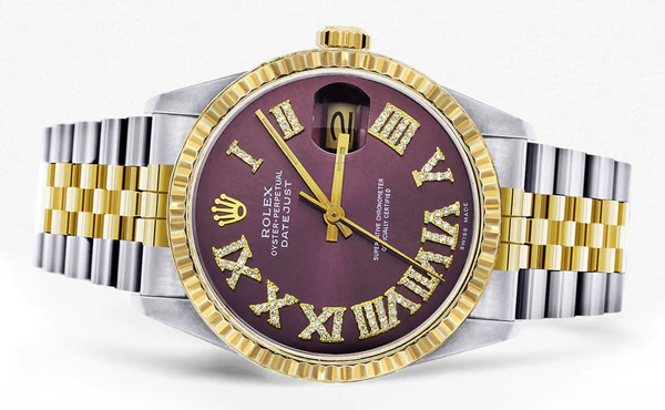 Mens-Rolex-Datejust-Watch-16233-Two-Tone-36Mm-Purple-Roman-Dial-Jubilee-Band-2.webp