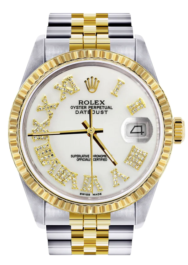 Mens-Rolex-Datejust-Watch-16233-Two-Tone-36Mm-White-Roman-Dial-Jubilee-Band-1.webp
