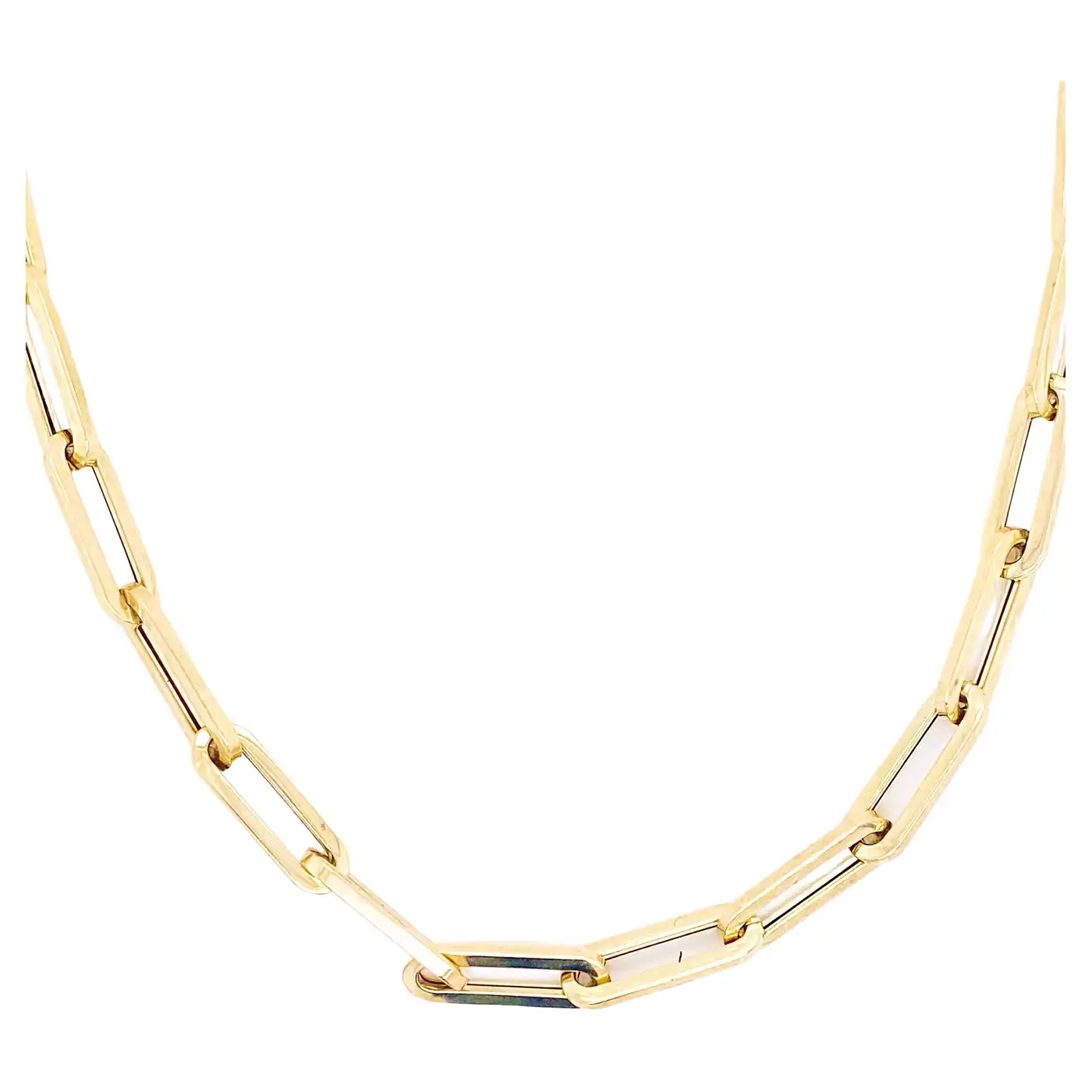 Paper-Clip-Chain-Necklace-For-Sale-5.35mm-18in-White-Rose-Yellow-Gold-Flat-Link-Chain-1.webp