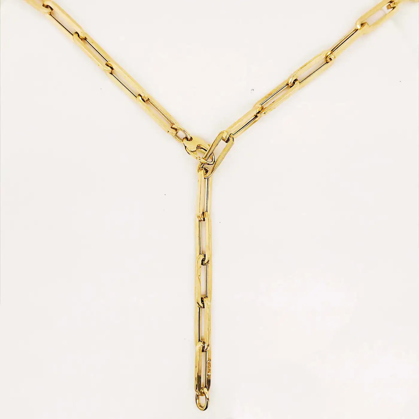 Paper-Clip-Chain-Necklace-For-Sale-5.35mm-18in-White-Rose-Yellow-Gold-Flat-Link-Chain-7.webp