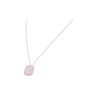 Robert Coin Carnaby Street Rose Gold Diamond Pendant Necklace