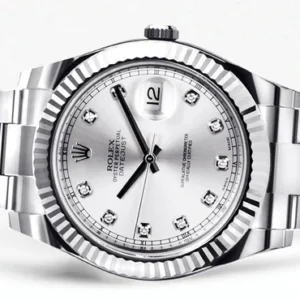 Rolex Datejust 2 | Stainless Steel | 18K White Gold Bezel | 41 Mm