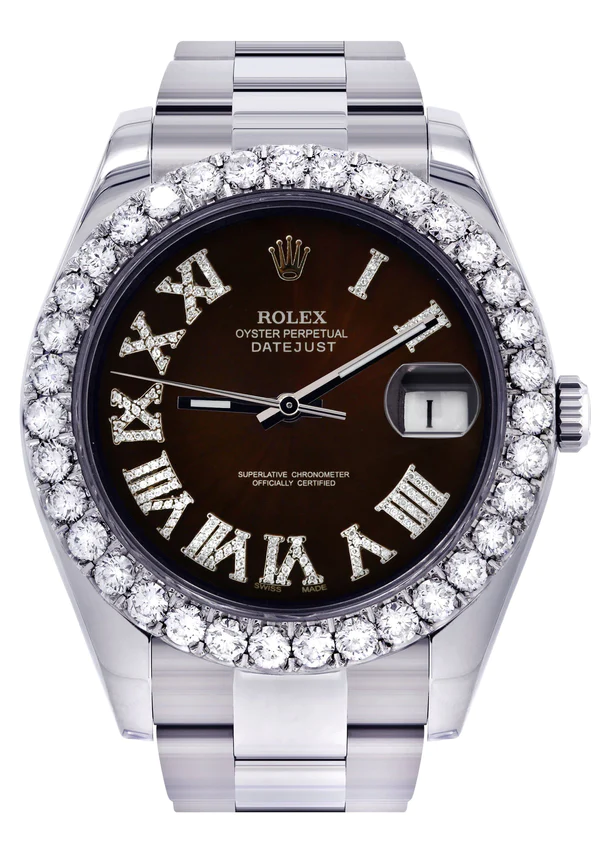 Rolex-Datejust-II-Watch-41-MM-Custom-Black-Chocolate-Dial-Oyster-Band-1.webp
