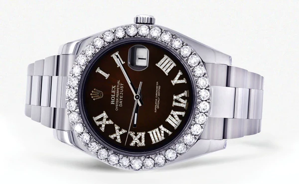 Rolex-Datejust-II-Watch-41-MM-Custom-Black-Chocolate-Dial-Oyster-Band-2.webp