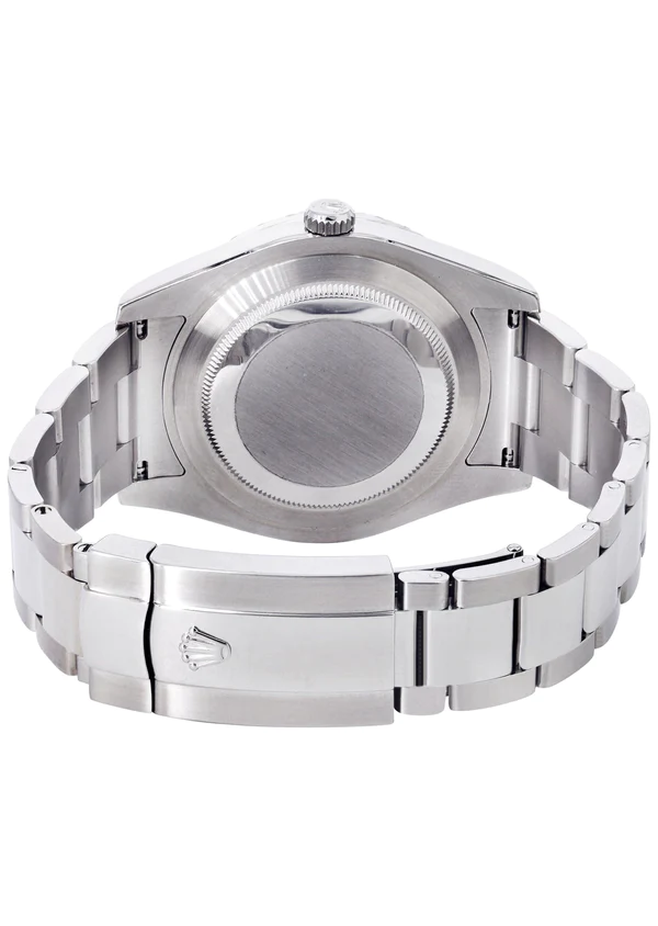 Rolex-Datejust-II-Watch-41-MM-Custom-Diamond-Pave-Roman-Dial-Oyster-Band-5.webp