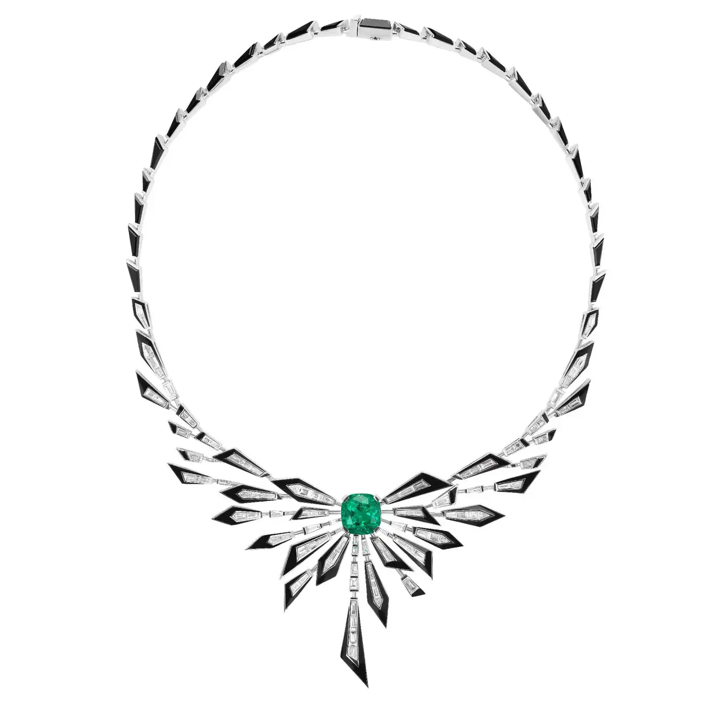 Stephen-Webster-Dynamite-Damage-is-Already-Done-Diamond-and-Emerald-Necklace-6.webp