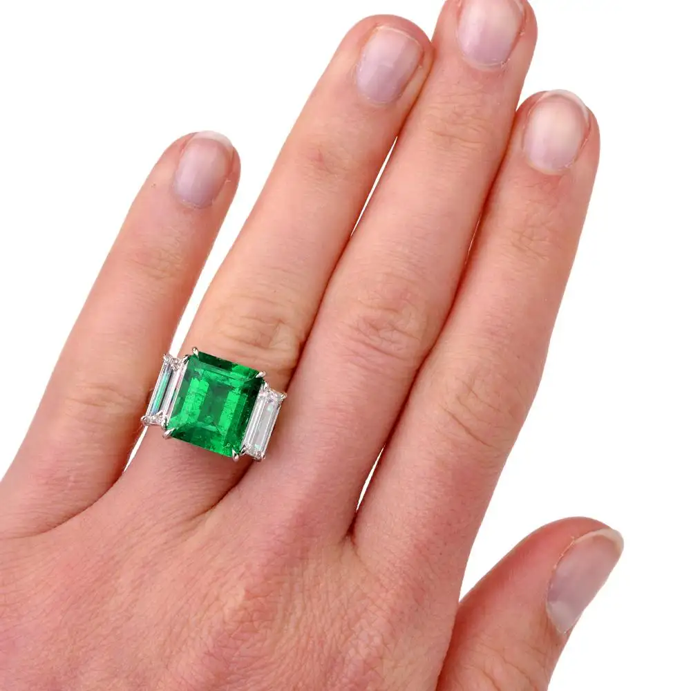 Three-Stone-Rectangular-Emerald-Diamond-Platinum-Ring-8.webp