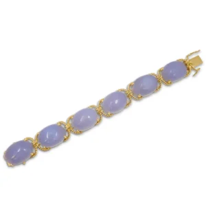 Verdura Pebble Chalcedony Bracelet