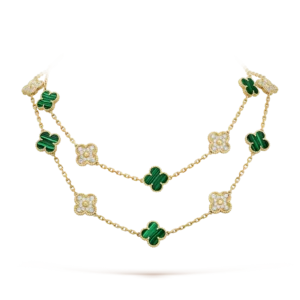 20 motifs Vintage Alhambra long necklace