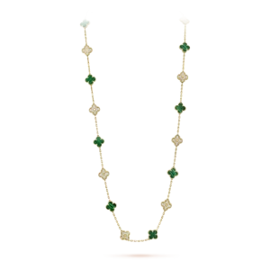20 motifs Vintage Alhambra long necklace