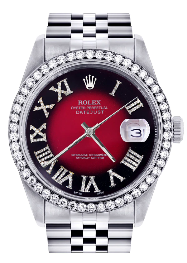 Womens-Rolex-Datejust-Watch-16200-36Mm-Diamond-Red-Roman-Numeral-Dial-Jubilee-Band-1.webp