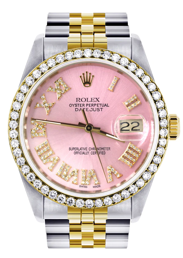 Womens-Rolex-Datejust-Watch-16233-36Mm-Pink-Roman-Dial-Jubilee-Band-1.webp