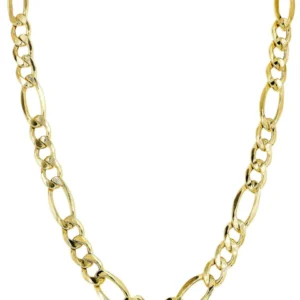 Buy 10k Gold Mens Solid Figaro Chain